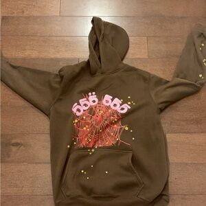 The Brown spider set and the Black spider (hoodie only) bundle Size M!!